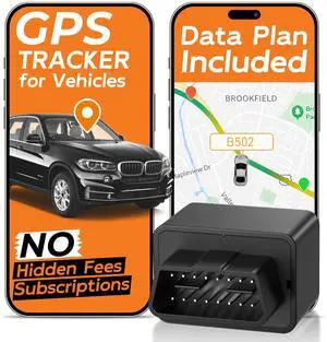 OBD GPS Tracker for Vehicles, No Subscription, No Monthly Fees | Global 4G LTE, Real-Time Location,Built-in SIM, Data Plan Included, Plug & Play Car Tracker, Geofence Alerts, Cars & Fleets OBD GPS Tracker for Vehicles, No Subscription, No Monthly Fees | Global 4G LTE, Real-Time Location,Built-in SIM, Data Plan Included, Plug & Play Car Tracker, Geofence Alerts, Cars & Fleets
