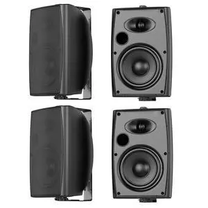 6.5 Inch Max 800W Outdoor Bluetooth Speakers Waterproof Wired with Multifunctional Amplifier Wall Mount Outdoor Speaker System for Patio Garden Poolside Home(4 Speakers,Black) 6.5 Inch Max 800W Outdoor Bluetooth Speakers Waterproof Wired with Multifunctional Amplifier Wall Mount Outdoor Speaker System for Patio Garden Poolside Home(4 Speakers,Black)