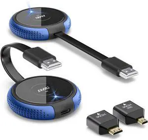 Wireless HDMI Transmitter and Receiver 4K, Casting Media Video/Audio/File HDMI Wireless Extender 5G Kit for Laptop, Camera, Cable Box, Netfix, PS5, Phone to Monitor, Projector, HDTV 165FT Wireless HDMI Transmitter and Receiver 4K, Casting Media Video/Audio/File HDMI Wireless Extender 5G Kit for Laptop, Camera, Cable Box, Netfix, PS5, Phone to Monitor, Projector, HDTV 165FT
