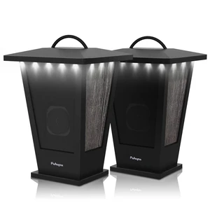 Bluetooth Speakers Waterproof, 2 Packs True Wireless Stereo Sound 20W Dual Pairing Lantern Indoor Outdoor Speakers with 20 Piece LED Lights, Rich Bass, Pinao Black Bluetooth Speakers Waterproof, 2 Packs True Wireless Stereo Sound 20W Dual Pairing Lantern Indoor Outdoor Speakers with 20 Piece LED Lights, Rich Bass, Pinao Black