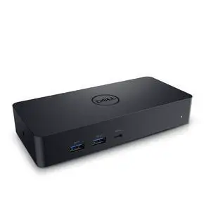 Universal Dock - D6000S, Equipped with USB-C/USB-A PowerShare Options, Connect Upto Three 4K Displays, LED Indicator, Black Universal Dock - D6000S, Equipped with USB-C/USB-A PowerShare Options, Connect Upto Three 4K Displays, LED Indicator, Black