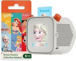 Player (3rd Gen.) + Kids Disney Classics Bundle - Screen-Free, Ages 4+ | Kids audio player with Disney stories | story dream machine | screen-free storytelling toy | ok to wake clock | gift ages 4+ Player (3rd Gen.) + Kids Disney Classics Bundle - Screen-Free, Ages 4+ | Kids audio player with Disney stories | story dream machine | screen-free storytelling toy | ok to wake clock | gift ages 4+