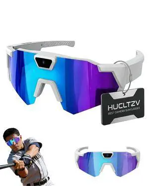 POV Glasses 4K Baseball Sunglasses Camera Smart Men Women Video Action 2026 Upgrade Eyeglasses Running Style Meets Function Sports Cycling Hiking HD (Blue) POV Glasses 4K Baseball Sunglasses Camera Smart Men Women Video Action 2026 Upgrade Eyeglasses Running Style Meets Function Sports Cycling Hiking HD (Blue)