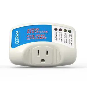 Surge Protector for Refrigerator, Single Outlet Surge Protector Plug in for Home Appliance Multi Function Plug with Protection Wall Mount Power Suppressor for TV/PC/PS5, 15A, 125V, 1875W, 1 Pack Surge Protector for Refrigerator, Single Outlet Surge Protector Plug in for Home Appliance Multi Function Plug with Protection Wall Mount Power Suppressor for TV/PC/PS5, 15A, 125V, 1875W, 1 Pack
