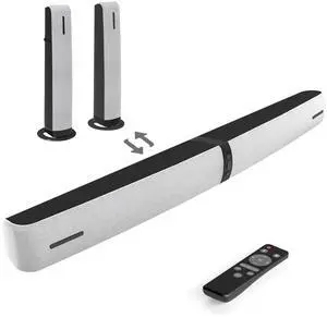 Sound Bar for Smart TV, 90W Soundbar with Bluetooth/ARC/Optical/AUX Connect, Auto Volume Boost, 3 Equalizer Modes, 2 in 1 Detachable Soundbar for TV for TV/PC/Gaming/Projectors Sound Bar for Smart TV, 90W Soundbar with Bluetooth/ARC/Optical/AUX Connect, Auto Volume Boost, 3 Equalizer Modes, 2 in 1 Detachable Soundbar for TV for TV/PC/Gaming/Projectors