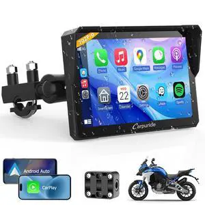 W702PRO 7" for Motorcycle CarPlay & Android Auto Dual Bluetooth | Waterproof GPS Navigation Screen for Motorbike, Music Sharing, Intercom, EQ, Light Sensor, Compass, Barometer W702PRO 7" for Motorcycle CarPlay & Android Auto Dual Bluetooth | Waterproof GPS Navigation Screen for Motorbike, Music Sharing, Intercom, EQ, Light Sensor, Compass, Barometer