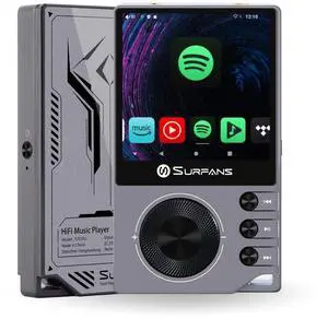 F20 Pro Hi-Res Music Player, Dual ESS9018 DAC,DSD512, Spotify & Tidal Support, WiFi & Bluetooth LDAC, 4.4mm Balanced(500mW), Expandable 1TB, Touchscreen Portable MP3 DAP (Gray) F20 Pro Hi-Res Music Player, Dual ESS9018 DAC,DSD512, Spotify & Tidal Support, WiFi & Bluetooth LDAC, 4.4mm Balanced(500mW), Expandable 1TB, Touchscreen Portable MP3 DAP (Gray)