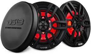 HYDRO NXL-6 - High End Coaxial Speaker Pair - 2-Way Marine Speaker w/Integrated RGB Lights - 300 Watt - 100% UV Stable - Water Resistant Speakers - 6.5 Inches, Black HYDRO NXL-6 - High End Coaxial Speaker Pair - 2-Way Marine Speaker w/Integrated RGB Lights - 300 Watt - 100% UV Stable - Water Resistant Speakers - 6.5 Inches, Black