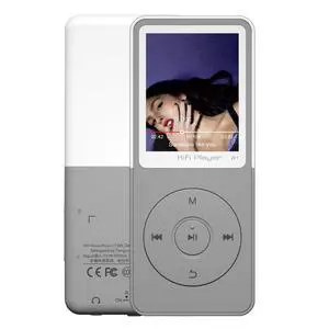 MP3 Player with Bluetooth 5.3, 1.8" Screen, Color-Block Music Player | with FM Radio, Voice Recorder, A-B Repeat, Resume Playback and Up to 128GB microSD for Running and Travel,Grey,64GB MP3 Player with Bluetooth 5.3, 1.8" Screen, Color-Block Music Player | with FM Radio, Voice Recorder, A-B Repeat, Resume Playback and Up to 128GB microSD for Running and Travel,Grey,64GB