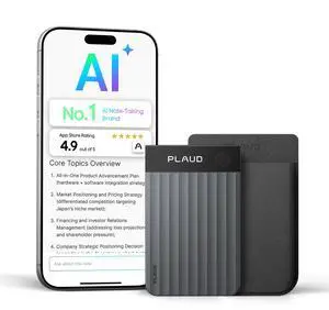 Note Pro AI Voice Recorder Transcribe & Summarize for Meetings Calls | AI Note Taker for Professionals & Teams, Productivity, 112 Languages, Ultra-Slim, InstantView Display, Case Included, Black Note Pro AI Voice Recorder Transcribe & Summarize for Meetings Calls | AI Note Taker for Professionals & Teams, Productivity, 112 Languages, Ultra-Slim, InstantView Display, Case Included, Black