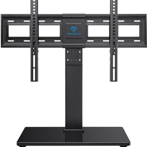 Universal TV Stand Legs for 37-78 inch TVs to 99lbs with Mount /+30° swivel, 9 Height adjustable, Tempered glass base, Max VESA 600x400mm, Livingroom & Bedroom, PSTVS13 Universal TV Stand Legs for 37-78 inch TVs to 99lbs with Mount /+30° swivel, 9 Height adjustable, Tempered glass base, Max VESA 600x400mm, Livingroom & Bedroom, PSTVS13