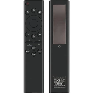 Rechargeable TV Remote for Samsung Smart TVs, Replacement for All 2019-2026 Samsung TV Remote Control with Voice Control. USB-C Fast Charging. Solar Charging Rechargeable TV Remote for Samsung Smart TVs, Replacement for All 2019-2026 Samsung TV Remote Control with Voice Control. USB-C Fast Charging. Solar Charging