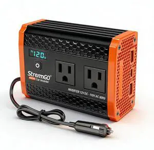 400W Power Inverters for Vehicle Dual AC Car Plug Adapter Outlet | USB 24W/30W Fast Charge, Inverter 12V to110V, Cigarette Lighter Adapter for Laptop/Camping/Road Trippers 400W Power Inverters for Vehicle Dual AC Car Plug Adapter Outlet | USB 24W/30W Fast Charge, Inverter 12V to110V, Cigarette Lighter Adapter for Laptop/Camping/Road Trippers