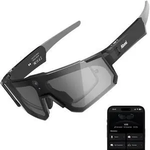 AI Smart Glasses with Camera, ChatGPT & AI Object Recognition, 1200P Video with 6-Axis EIS, Polarized UV400 Sunglasses, Real-Time Translation, IP64 Waterproof for Cycling, Hiking & Vlogging AI Smart Glasses with Camera, ChatGPT & AI Object Recognition, 1200P Video with 6-Axis EIS, Polarized UV400 Sunglasses, Real-Time Translation, IP64 Waterproof for Cycling, Hiking & Vlogging