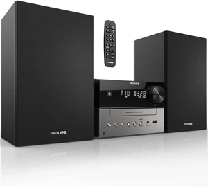 Bluetooth Stereo System for Home with CD Player for Home, Wireless Streaming, MP3, USB, Audio in, FM Radio, 18W, Micro Music Sound System Bluetooth Stereo System for Home with CD Player for Home, Wireless Streaming, MP3, USB, Audio in, FM Radio, 18W, Micro Music Sound System