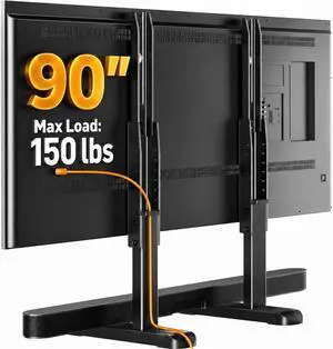 Universal TV Stand Legs for Most 3790 Inch TVs up to 150 lbs, Height Adjustable TV Legs Replacement Suitable for Soundbar, Table Top Stand Base Max VESA 800 x 500mm, PGTVS20 Universal TV Stand Legs for Most 3790 Inch TVs up to 150 lbs, Height Adjustable TV Legs Replacement Suitable for Soundbar, Table Top Stand Base Max VESA 800 x 500mm, PGTVS20