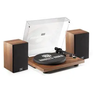 Vinyl Record Player Hi Fi System with Stereo Bookshelf Speakers | Bluetooth Turntable, Built-in Phono Preamp, Belt Drive 2-Speed, Adjustable Counterweight, Magnetic Cartridge AT-3600L Vinyl Record Player Hi Fi System with Stereo Bookshelf Speakers | Bluetooth Turntable, Built-in Phono Preamp, Belt Drive 2-Speed, Adjustable Counterweight, Magnetic Cartridge AT-3600L
