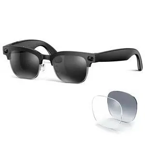 2026 AI Smart Glasses with Camera and Bluetooth,8MP 4K Camera Glasses,Supports AI Voice Control/Video/Photo/Audio Recording,Glasses with 133 Translation,Sunglasses Lenses+Photochromic for Men & Women 2026 AI Smart Glasses with Camera and Bluetooth,8MP 4K Camera Glasses,Supports AI Voice Control/Video/Photo/Audio Recording,Glasses with 133 Translation,Sunglasses Lenses+Photochromic for Men & Women