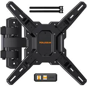 Full Motion TV Wall Mount for 2665 inch TVs up to 82 lbs | Max VESA 400x400mm, Heavy-duty Wall Mount TV Bracket with Articulating Arms, Tool-Free Tilt, Swivel, Extension, PGMF3 Full Motion TV Wall Mount for 2665 inch TVs up to 82 lbs | Max VESA 400x400mm, Heavy-duty Wall Mount TV Bracket with Articulating Arms, Tool-Free Tilt, Swivel, Extension, PGMF3