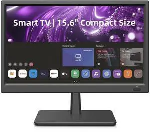 15.6 Inch Small Smart TV HD 1080P LED, Flat Screen Smart Television with ATSC Tuner/HDMI/USB/AV for Kitchen, RV, Camper, Home & Bedroom or On-The-Go Entertainment 15.6 Inch Small Smart TV HD 1080P LED, Flat Screen Smart Television with ATSC Tuner/HDMI/USB/AV for Kitchen, RV, Camper, Home & Bedroom or On-The-Go Entertainment