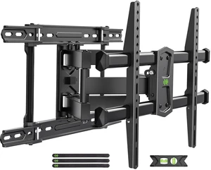 UL Listed TV Wall Mount for 42"-84" TVs up to 110lbs and 8"-24" Wood Studs, TV Mount with Tilt, Swivel & Extension, Wall Mounts Bracket with Dual Articulating Arms, Max VESA 600x400mm UL Listed TV Wall Mount for 42"-84" TVs up to 110lbs and 8"-24" Wood Studs, TV Mount with Tilt, Swivel & Extension, Wall Mounts Bracket with Dual Articulating Arms, Max VESA 600x400mm