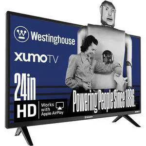24-inch Smart TV, HD Xumo TV with Full Function Voice Remote, Flat Screen Television w/Dolby Atmos, Bluetooth, Apple AirPlay, Wi-Fi & Mobile Connectivity 24-inch Smart TV, HD Xumo TV with Full Function Voice Remote, Flat Screen Television w/Dolby Atmos, Bluetooth, Apple AirPlay, Wi-Fi & Mobile Connectivity
