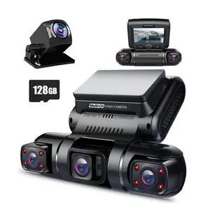 360° 4 Channel Dash Cam Front and Rear Inside Left Right, Dash Camera for Cars, Built-in GPS WiFi Night Vision, 24/7 Recording Parking Mode Monitor, 128G Card Included 360° 4 Channel Dash Cam Front and Rear Inside Left Right, Dash Camera for Cars, Built-in GPS WiFi Night Vision, 24/7 Recording Parking Mode Monitor, 128G Card Included