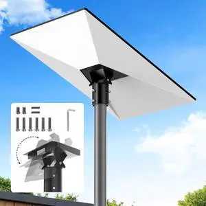 Pole Adapter for Starlink Standard 4/4X/Gen 3 | Adjustable Angle Gen 3 for Starlink Tilt Pole Mount, Rustproof, Weatherproof, Pipe Not Included Pole Adapter for Starlink Standard 4/4X/Gen 3 | Adjustable Angle Gen 3 for Starlink Tilt Pole Mount, Rustproof, Weatherproof, Pipe Not Included