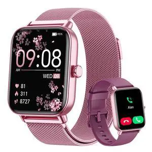 Smart Watches for Women (Calls/SMS/Reminders), 1.85" HD Alexa Smart Watch for Android Phones & iphone Compatible, 120+ Sport Modes Fitness Watch, Heart Rate/SpO2/Sleep Tracker, 3ATM Fitness Trackers Smart Watches for Women (Calls/SMS/Reminders), 1.85" HD Alexa Smart Watch for Android Phones & iphone Compatible, 120+ Sport Modes Fitness Watch, Heart Rate/SpO2/Sleep Tracker, 3ATM Fitness Trackers
