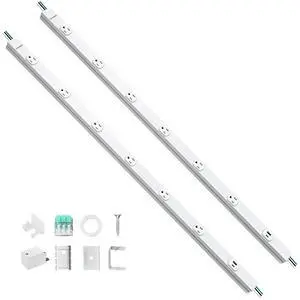 2 Pack Under Cabinet Power Strip Hardwire, 36-in, 6 TR Outlets | USB-A & USB-C, Seamless Under Cabinet Outlet, Power Strip for Kitchen, Workshop, ETL Listed, White 2 Pack Under Cabinet Power Strip Hardwire, 36-in, 6 TR Outlets | USB-A & USB-C, Seamless Under Cabinet Outlet, Power Strip for Kitchen, Workshop, ETL Listed, White