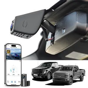 Front 4K Rear 1080P Dash Cam for F150 2018-2026 F250-F450 2020-2026 | F250 F350 F450 Super Duty 2020-2026, OEM Style, XLT Lariat King Ranch Raptor, UHD 2160P Video, WiFi & App, GPS, 128GB Card(A) Front 4K Rear 1080P Dash Cam for F150 2018-2026 F250-F450 2020-2026 | F250 F350 F450 Super Duty 2020-2026, OEM Style, XLT Lariat King Ranch Raptor, UHD 2160P Video, WiFi & App, GPS, 128GB Card(A)