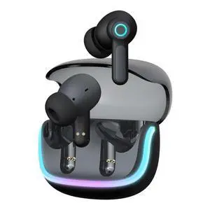G07 Wireless Earbuds with RGB LED Light Gaming Earbuds with 40ms Low Latency Dual Game and Music Mode Earphones Wireless Headphones with 50 Hours Worktime IPX5 Waterproof (Black) G07 Wireless Earbuds with RGB LED Light Gaming Earbuds with 40ms Low Latency Dual Game and Music Mode Earphones Wireless Headphones with 50 Hours Worktime IPX5 Waterproof (Black)