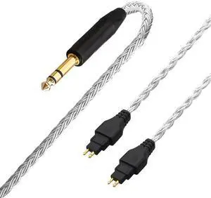 Replacement Cable for SENNHEISER Headphones HD650 HD600 HD580 HD535 HD545 HD565 HD265 with 1/4" 6.3mm (1.2m, 1/4" 6.3mm) Replacement Cable for SENNHEISER Headphones HD650 HD600 HD580 HD535 HD545 HD565 HD265 with 1/4" 6.3mm (1.2m, 1/4" 6.3mm)