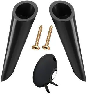 1 Pair Legs for Harman Kardon Onyx Studio 1 and 2 Speakers | Black Stand Set with Screws, Non-slip, Provide a Stable & Secure Base, Make the Speakers Look Neat Outside, Easy DIY Install 1 Pair Legs for Harman Kardon Onyx Studio 1 and 2 Speakers | Black Stand Set with Screws, Non-slip, Provide a Stable & Secure Base, Make the Speakers Look Neat Outside, Easy DIY Install