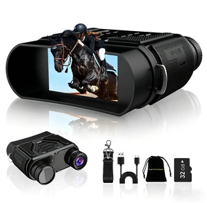 Night Vision Goggles-Digital Night Vision Binoculars with 8X Zoom & 32GB Card, 4000mAh Rechargeable IR Night Vision for Complete Darkness, Camping Gear, Gifts for Men Night Vision Goggles-Digital Night Vision Binoculars with 8X Zoom & 32GB Card, 4000mAh Rechargeable IR Night Vision for Complete Darkness, Camping Gear, Gifts for Men