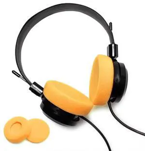 Ear Pad Foam Cushions Compatible with Sennheiser HD414 Grado SR60 SR60i SR80 SR80i SR80e SR125 SR225 SR325 SR SRI RS Series PS1000 GS1000 Headphones (Orange) Ear Pad Foam Cushions Compatible with Sennheiser HD414 Grado SR60 SR60i SR80 SR80i SR80e SR125 SR225 SR325 SR SRI RS Series PS1000 GS1000 Headphones (Orange)