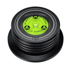 Record Weight Stabilizer 266g/9.38oz Turntable Clamp Vinyl Weight | with Bubble Level 33/45 Strobe Scale 7mm Spindle Hole Felt Pad for Vinyl LP Record Player 60Hz Record Weight Stabilizer 266g/9.38oz Turntable Clamp Vinyl Weight | with Bubble Level 33/45 Strobe Scale 7mm Spindle Hole Felt Pad for Vinyl LP Record Player 60Hz