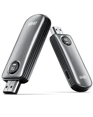 2026 Wireless HDMI Transmitter and Receiver, 4K Decode 1080P 60Hz, 5GHz HDMI Wireless Extender Screen Mirroring for Laptop, PC, TV Box, Camera to TV, Monitor, Projector - 165ft/50m 2026 Wireless HDMI Transmitter and Receiver, 4K Decode 1080P 60Hz, 5GHz HDMI Wireless Extender Screen Mirroring for Laptop, PC, TV Box, Camera to TV, Monitor, Projector - 165ft/50m