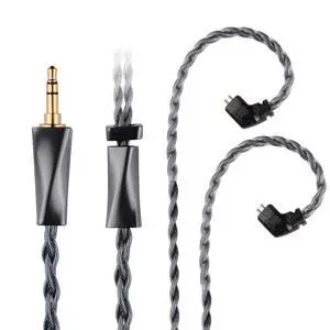 IEM Cable,Monocrystalline Copper Silver Plated Cable,QDC-C Pin in Ear Monitor Cords for K&Z ZS10 PRO AS12 AS16 CCA CA10 etc Recessed 2pin 4.2ft 3.5mm IEM Cable,Monocrystalline Copper Silver Plated Cable,QDC-C Pin in Ear Monitor Cords for K&Z ZS10 PRO AS12 AS16 CCA CA10 etc Recessed 2pin 4.2ft 3.5mm