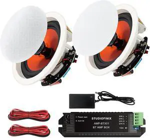 6.5 Inch Bluetooth Ceiling Speakers,300 Watt Max Power Output for Indoor Kichten,Living Room,Study Room,Basement,and Covered Patio 6.5 Inch Bluetooth Ceiling Speakers,300 Watt Max Power Output for Indoor Kichten,Living Room,Study Room,Basement,and Covered Patio