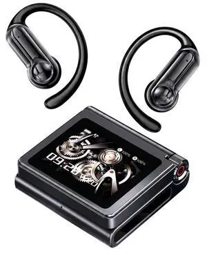 Open Ear Earbuds Bluetooth 6.0 Headphones 60hrs Playtime Wireless Earbuds with Touchscreen Charging Case Hi-Fi Stereo Over Ear Headphones Noise Cancelling 5EQ IPX7 Waterproof for Running/Workout/Gym Open Ear Earbuds Bluetooth 6.0 Headphones 60hrs Playtime Wireless Earbuds with Touchscreen Charging Case Hi-Fi Stereo Over Ear Headphones Noise Cancelling 5EQ IPX7 Waterproof for Running/Workout/Gym
