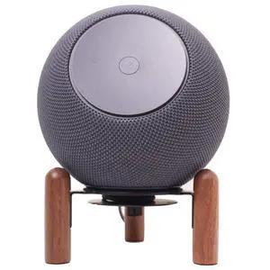 Desk stand for 2025 new Echo studio,Black Walnut wood metal stand.Improve sound quality and hide the power cord. (Black Walnut) Desk stand for 2025 new Echo studio,Black Walnut wood metal stand.Improve sound quality and hide the power cord. (Black Walnut)
