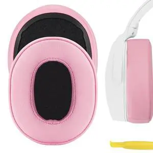 NOVA Replacement Ear Pads for Skullcandy Crusher Wireless, Crusher EVO, Crusher ANC, Hesh3, HeshEVO, HeshANC, Venue ANC Headphones Ear Cushions, Repair Parts with Video Guide (Pink) NOVA Replacement Ear Pads for Skullcandy Crusher Wireless, Crusher EVO, Crusher ANC, Hesh3, HeshEVO, HeshANC, Venue ANC Headphones Ear Cushions, Repair Parts with Video Guide (Pink)