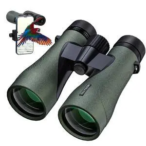 12X50 Professional HD Binoculars for Adults with Phone Adapter, High Power Binoculars with BaK4 prisms, Super Bright Lightweight & Waterproof Binocular Perfect for Bird Watching, Hunting, Stargazing 12X50 Professional HD Binoculars for Adults with Phone Adapter, High Power Binoculars with BaK4 prisms, Super Bright Lightweight & Waterproof Binocular Perfect for Bird Watching, Hunting, Stargazing
