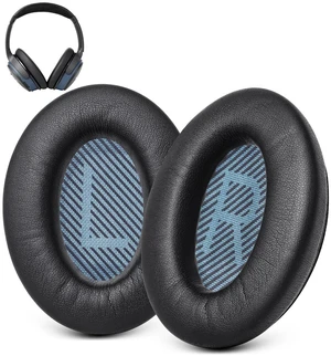 Ear Pads for Bose SoundLink AE2 / SoundLink Around Ear ii - Black Replacement Ear Pads Cushions with Premium Protein Leather, Noise Isolation Memory Foam Ear Pads for Bose SoundLink AE2 / SoundLink Around Ear ii - Black Replacement Ear Pads Cushions with Premium Protein Leather, Noise Isolation Memory Foam