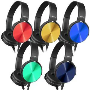 Kids Headphones Bulk 5 Pack Mixed Colors,On-Ear Premium Student Bulk Headphones,Comfy Swivel Earphones for Classroom School Library Airplane,Noise Stereo Sound 3.5mm Jack(HTC004) Kids Headphones Bulk 5 Pack Mixed Colors,On-Ear Premium Student Bulk Headphones,Comfy Swivel Earphones for Classroom School Library Airplane,Noise Stereo Sound 3.5mm Jack(HTC004)
