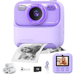 Kid Camera Instant Print Photo, Birthday Gifts for Girls and Boys, Kids Digital Camera Toys, 1080P HD Video, 3 4 5 6 7 8 9 10 11 12 Year Old Boy Gifts/Girl Gifts Kid Camera Instant Print Photo, Birthday Gifts for Girls and Boys, Kids Digital Camera Toys, 1080P HD Video, 3 4 5 6 7 8 9 10 11 12 Year Old Boy Gifts/Girl Gifts