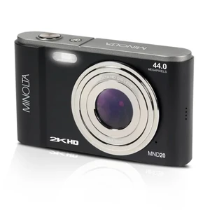 MND20 44 MP 2.7K Ultra HD Digital Camera (Black) Waterproof design captures photos and HD video at the beach, pool and on outdoor adventures MND20 44 MP 2.7K Ultra HD Digital Camera (Black) Waterproof design captures photos and HD video at the beach, pool and on outdoor adventures