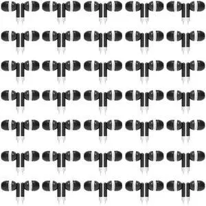 Wholesale Bulk Individually Bagged Earbuds Headphones 100 Pack for iPhone, Android, MP3 Player(Black) Wholesale Bulk Individually Bagged Earbuds Headphones 100 Pack for iPhone, Android, MP3 Player(Black)