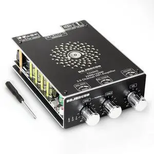 220W+220W Bluetooth Amplifier Board with Treble and Bass Control DC 12-36V, 2.0 Channel Stereo Amp Board,Bluetooth/AUX/USB Input 220W+220W Bluetooth Amplifier Board with Treble and Bass Control DC 12-36V, 2.0 Channel Stereo Amp Board,Bluetooth/AUX/USB Input